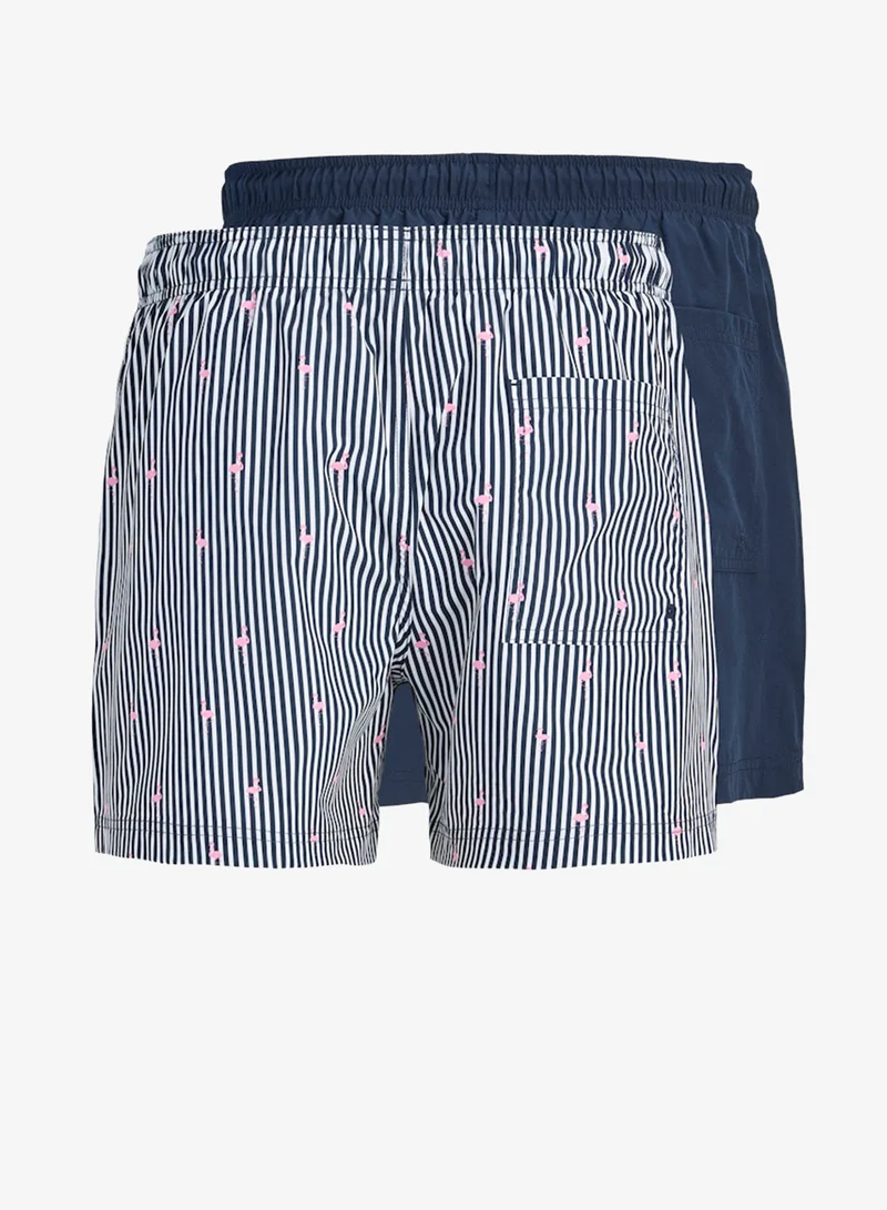 جاك اند جونز شورت سباحة برباط قطعتين